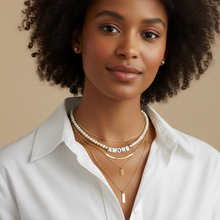 Charger l'image dans la galerie, AMORE - Collier avec perles
