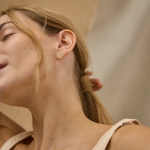 Charger l'image dans la galerie, BOUCLES D'OREILLE FEUILLAGE
