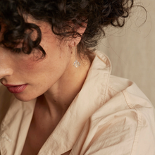 Charger l'image dans la galerie, BOUCLES D'OREILLES PENDANTES COURTES GINKGO
