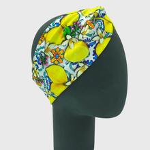 Charger l'image dans la galerie, Bandeau en jersey de coton avec motif citron
