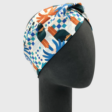 Charger l'image dans la galerie, Bandeau femme en jersey coton avec motif toucan
