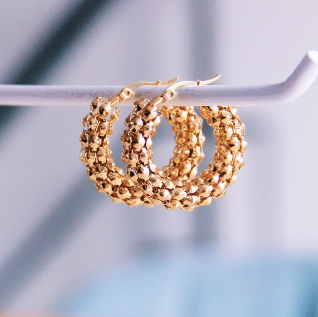 Boucles d'oreilles de fête