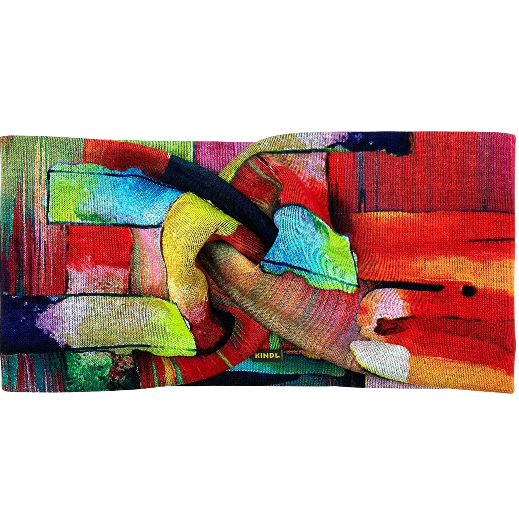 BANDEAU TORSADE COLOR BLOCK