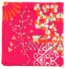 Charger l'image dans la galerie, Carré Coton Mariko Fuchsia
