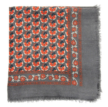 Charger l&#39;image dans la galerie, Carré Laine Valentine Orange
