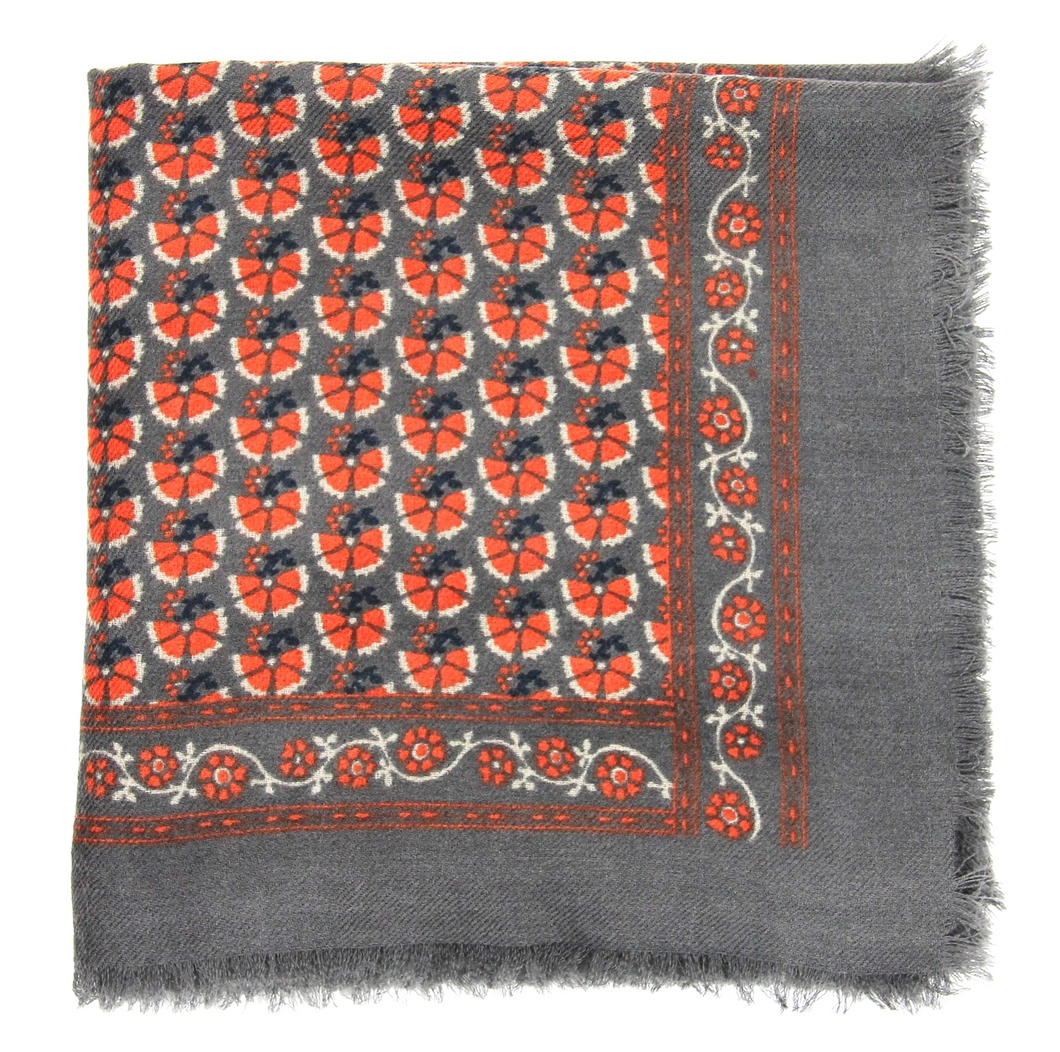 Carré Laine Valentine Orange