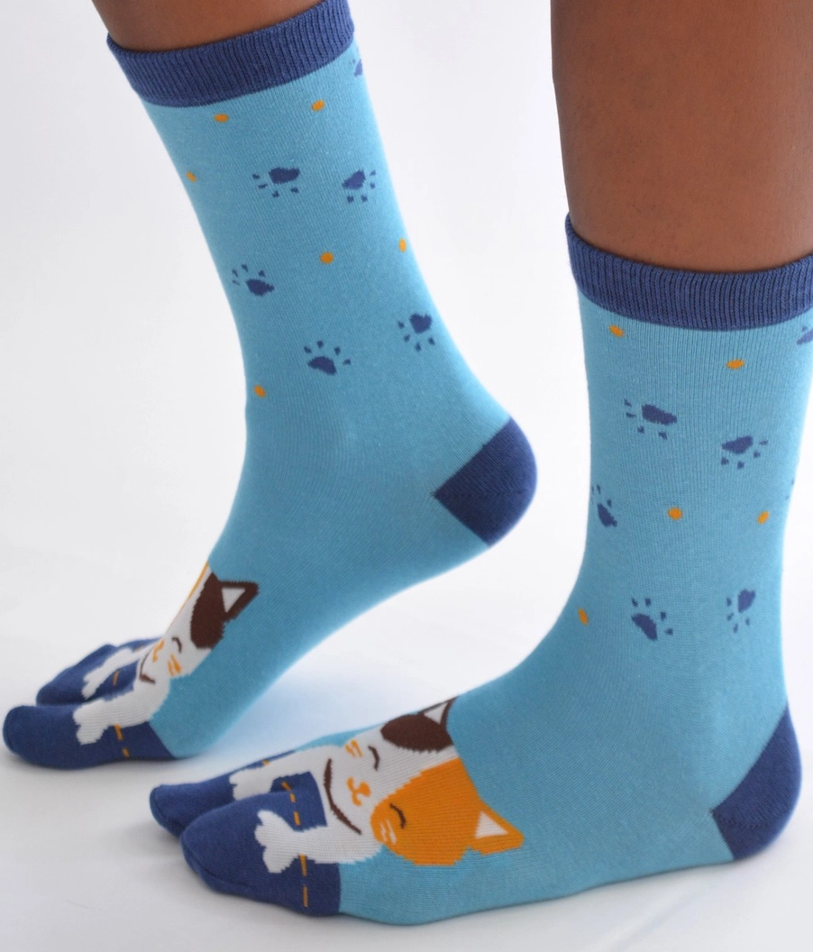 Chaussettes Tabis Chatons asymétriques