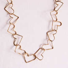Charger l'image dans la galerie, Collier cœurs liés 'grand'
