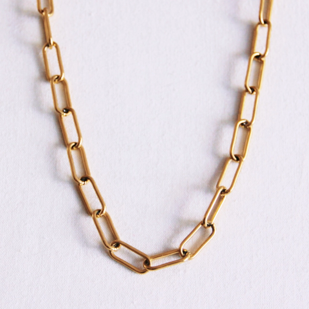 D Chain Necklace Large