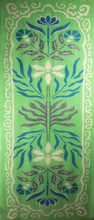 Charger l&#39;image dans la galerie, Echarpe Laine Indira Vert
