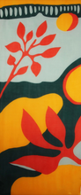 Charger l&#39;image dans la galerie, Echarpe Laine Palme Orange
