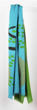 Charger l&#39;image dans la galerie, Foulard Coton Bio Cap Breton Vert Green
