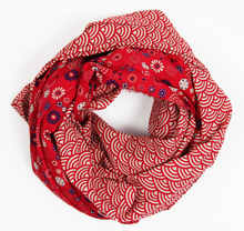 Charger l'image dans la galerie, Foulard Coton Bio Kohana Rouge
