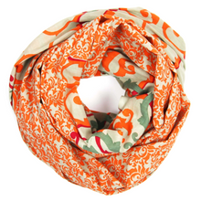 Charger l'image dans la galerie, Foulard Coton Bio Medicis Orange
