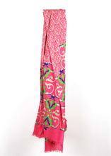 Charger l'image dans la galerie, Foulard Coton Bio Medicis Rose
