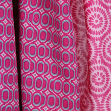 Charger l'image dans la galerie, Foulard Coton Bio Pivoine Fuchsia
