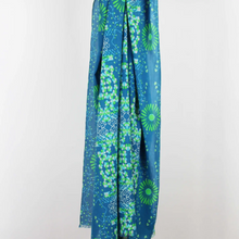 Charger l'image dans la galerie, Foulard Coton Bio Ryoko Marine
