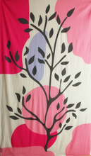 Charger l&#39;image dans la galerie, Foulard Coton Bio Sycomore Fuchsia

