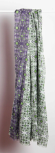 Charger l&#39;image dans la galerie, Foulard Coton Bio Tetouan Prune Purple
