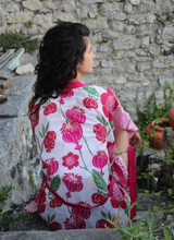 Charger l&#39;image dans la galerie, Kimono Anemone Rouge Red
