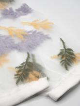 Charger l'image dans la galerie, Les Alpes Pastel • Chaussettes transparentes feuilles femme
