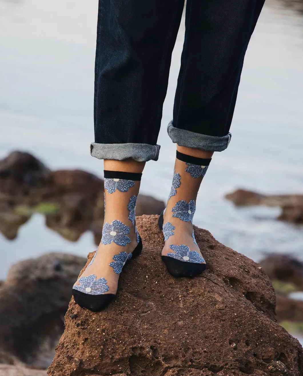 MURANO BLEUE Chaussettes