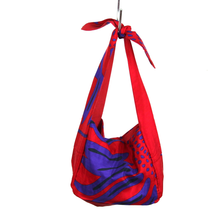 Charger l&#39;image dans la galerie, Sac Bobby en Soie Barbizon Rouge
