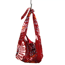 Charger l&#39;image dans la galerie, Sac Bobby en Soie Marushka Rouge
