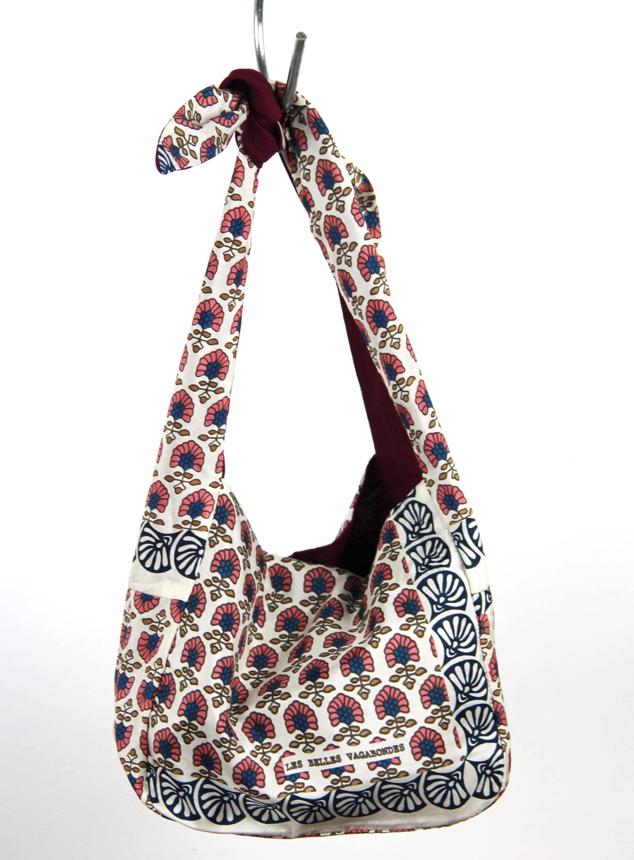 Sac Bobby en Soie Pondicherry Corail