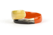 Charger l'image dans la galerie, Bracelet serpent laqué orange: Orange / M
