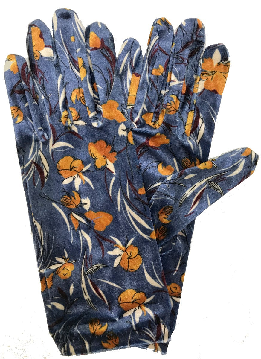 Gants Femme Velours Lavina Jaune