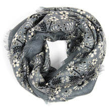 Charger l&#39;image dans la galerie, Carré Laine Agata Gris
