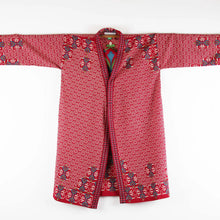 Charger l'image dans la galerie, Kimono Long Voluta Bordeaux
