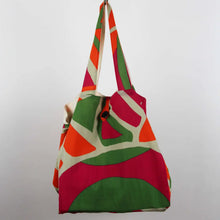 Charger l'image dans la galerie, Cabas en coton upcycling Cosmopolis Orange
