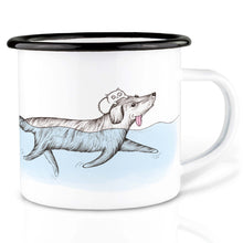 Charger l'image dans la galerie, Tasse émaillée – Le sauveteur: 300 ml
