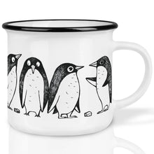 Charger l'image dans la galerie, Tasse en céramique avec motif pingouins: 250 ml
