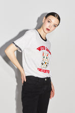 Charger l&#39;image dans la galerie, Le Tshirt Fred Lucky cat blanc
