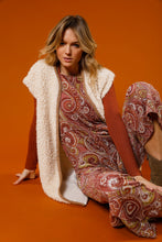 Charger l&#39;image dans la galerie, JUMPSUIT CACHEMIRE FLOWER VELOURS
