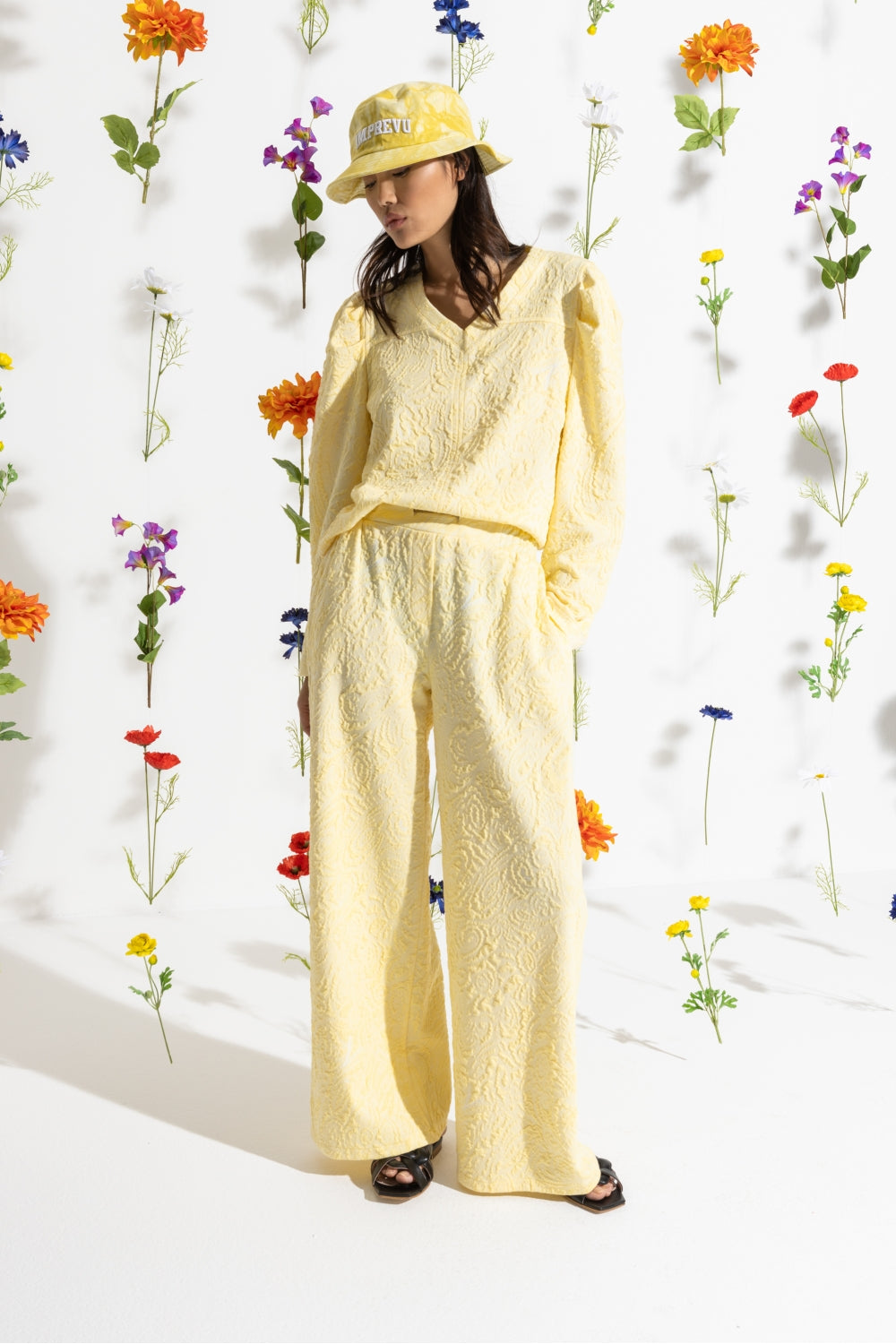 Le sweatshirt Colette jaune